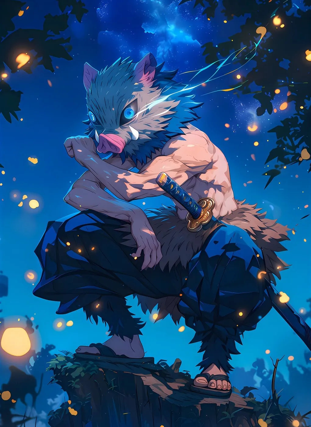 InosukeHashibira Crouching CO13510 - Image 2