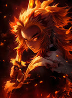 Rengoku Kyojuro Fiery CO11583 - Image 2