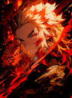 Rengoku Kyojuro Fiery CO10982 - Image 2