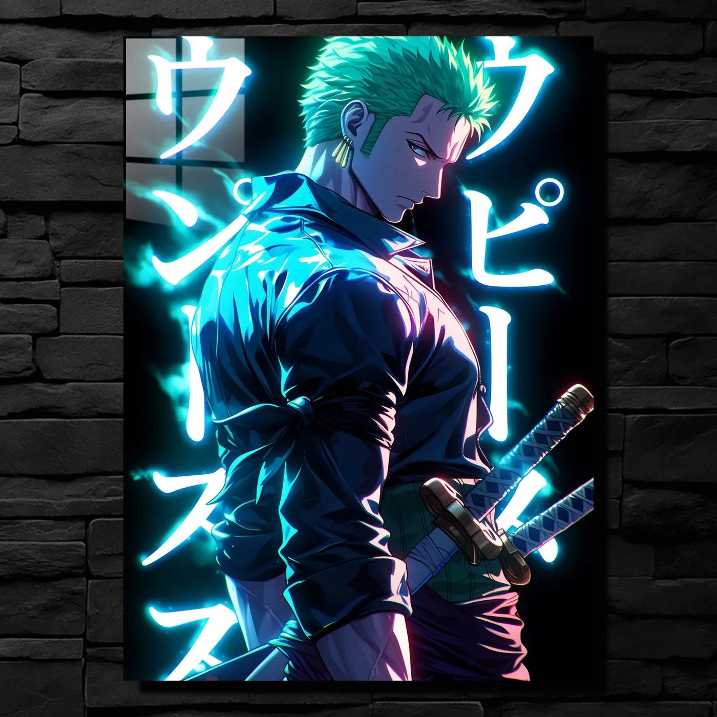 RoronoaZoro Neon CO10239 - Image 1