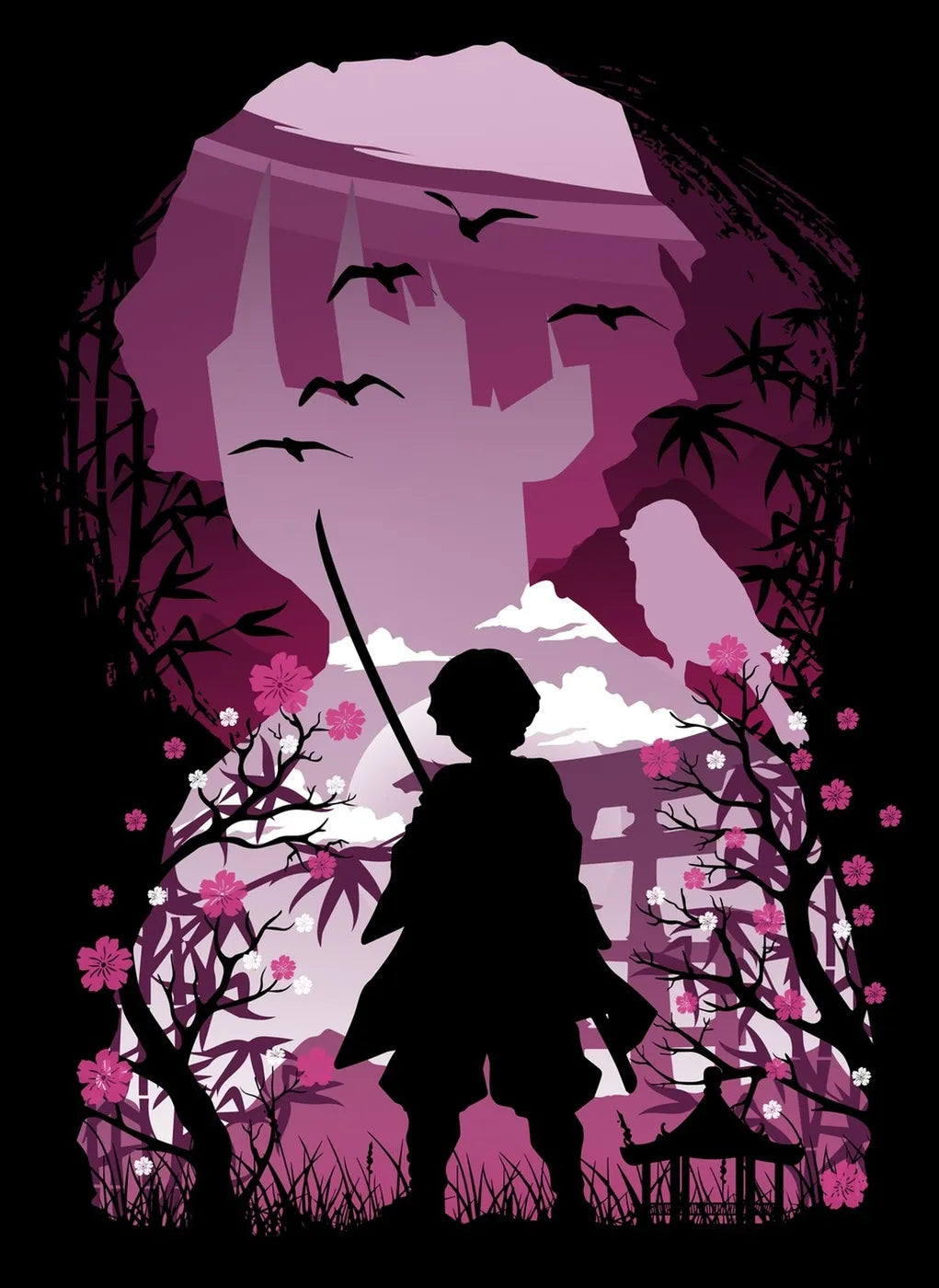 Tanjiro Silhouette CO17815 - Image 2