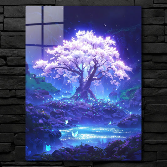 Enchanted Forest Glowing Tree Magical CO17414