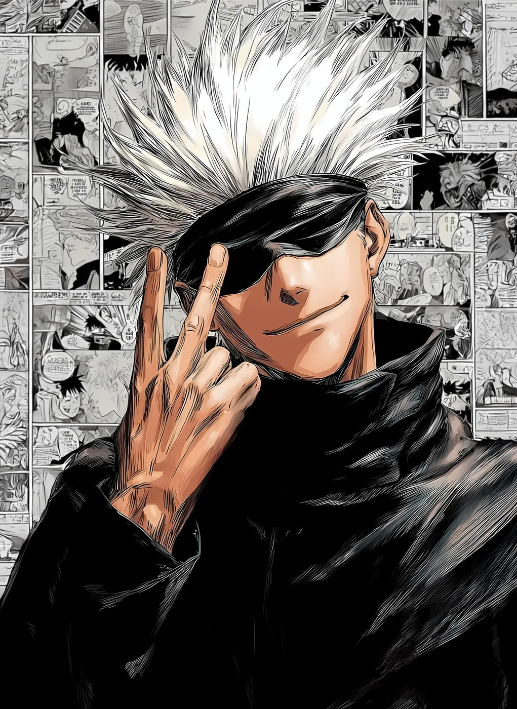Gojo Peace Sign A20029
