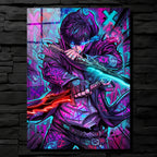 Neon Dual Swordsman A20004
