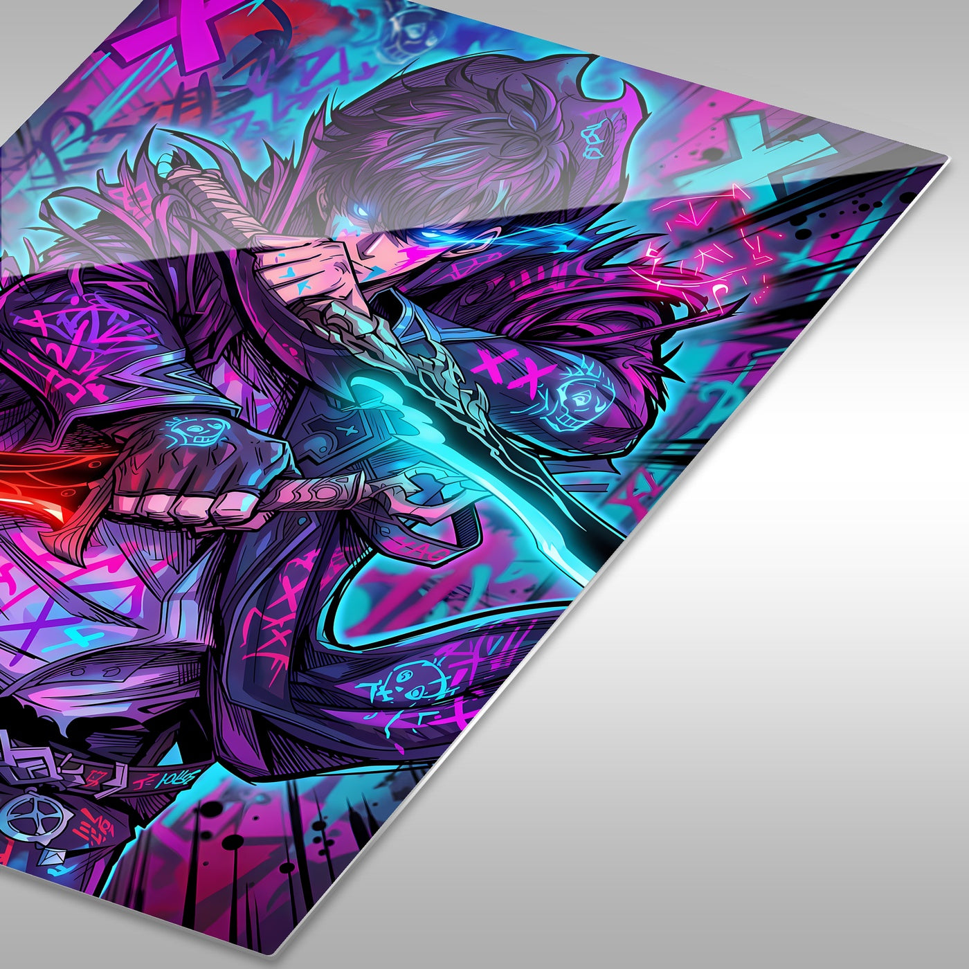 Neon Dual Swordsman A20004
