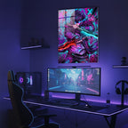 Neon Dual Swordsman A20004