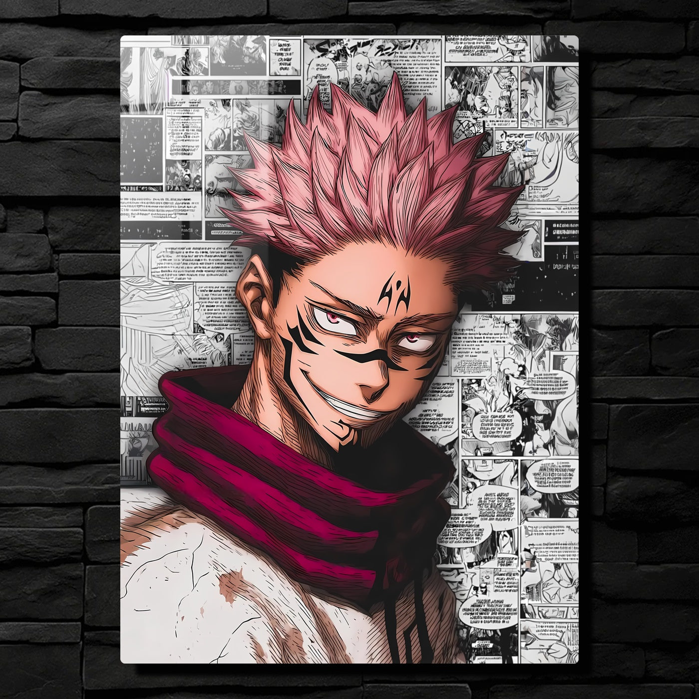 Sukuna Grinning Menacingly A20027