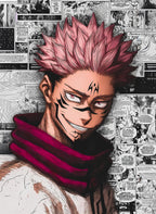 Sukuna Grinning Menacingly A20027